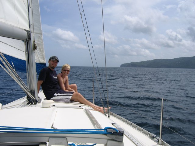 Sailing in St. Lucia